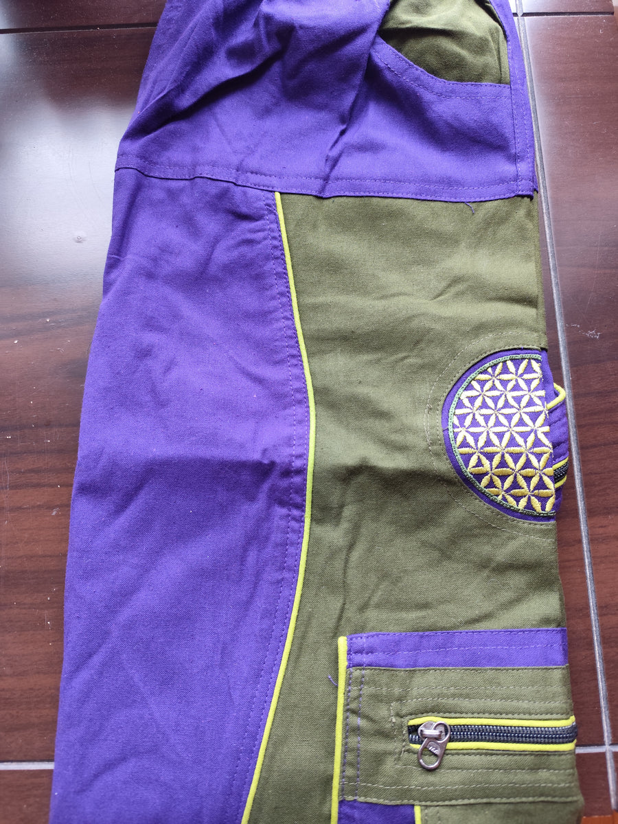 Flower of Life Hippie Pants - Ekeko Crafts
