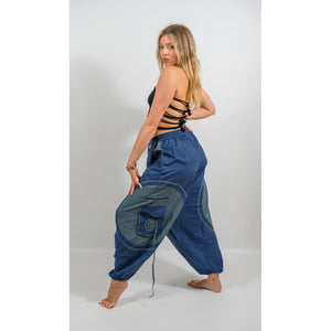 Unisex Spiral Harem Pants