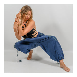 Unisex Spiral Harem Pants