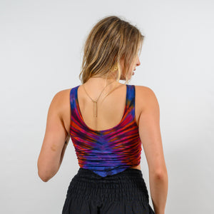 Selene Tie Dye Crop Top