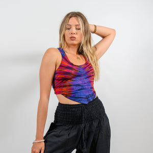 Selene Tie Dye Crop Top