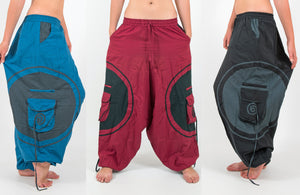 Unisex Spiral Harem Pants - Ekeko Crafts