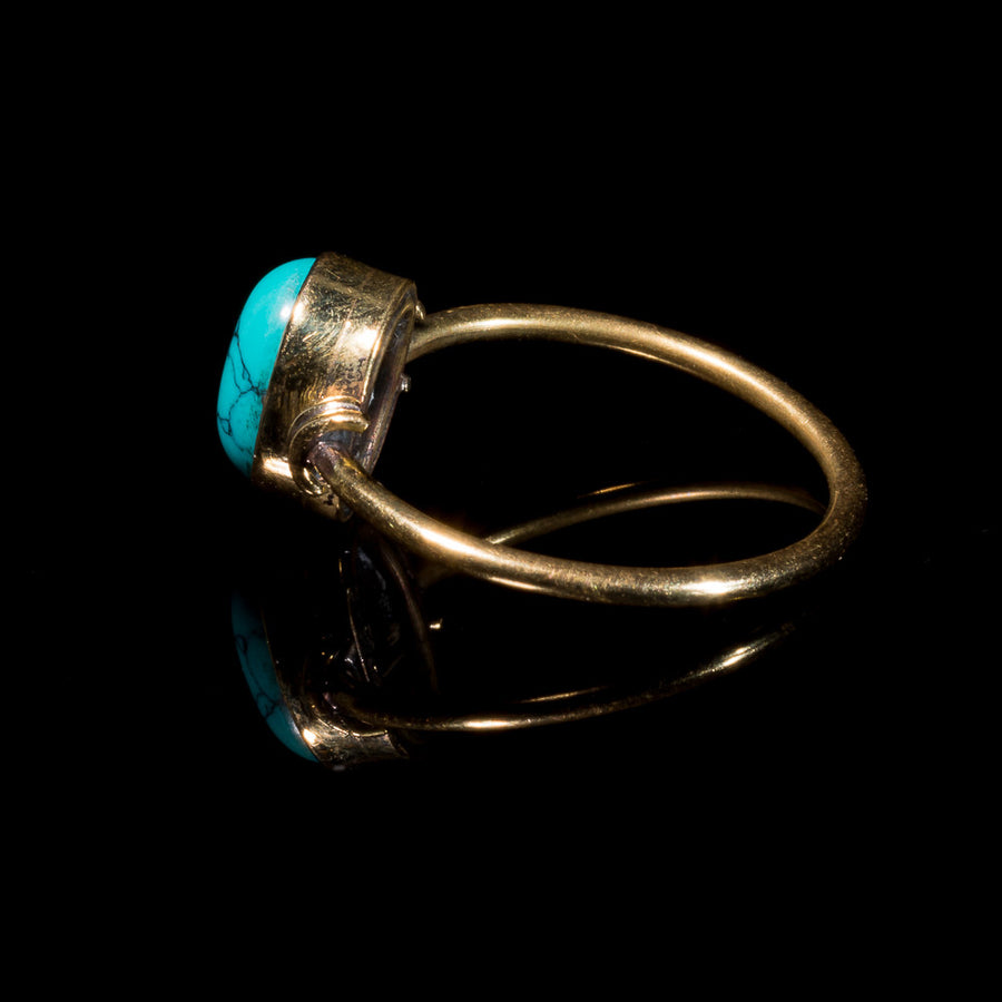 Jamna Ring - Turquoise - Ekeko Crafts