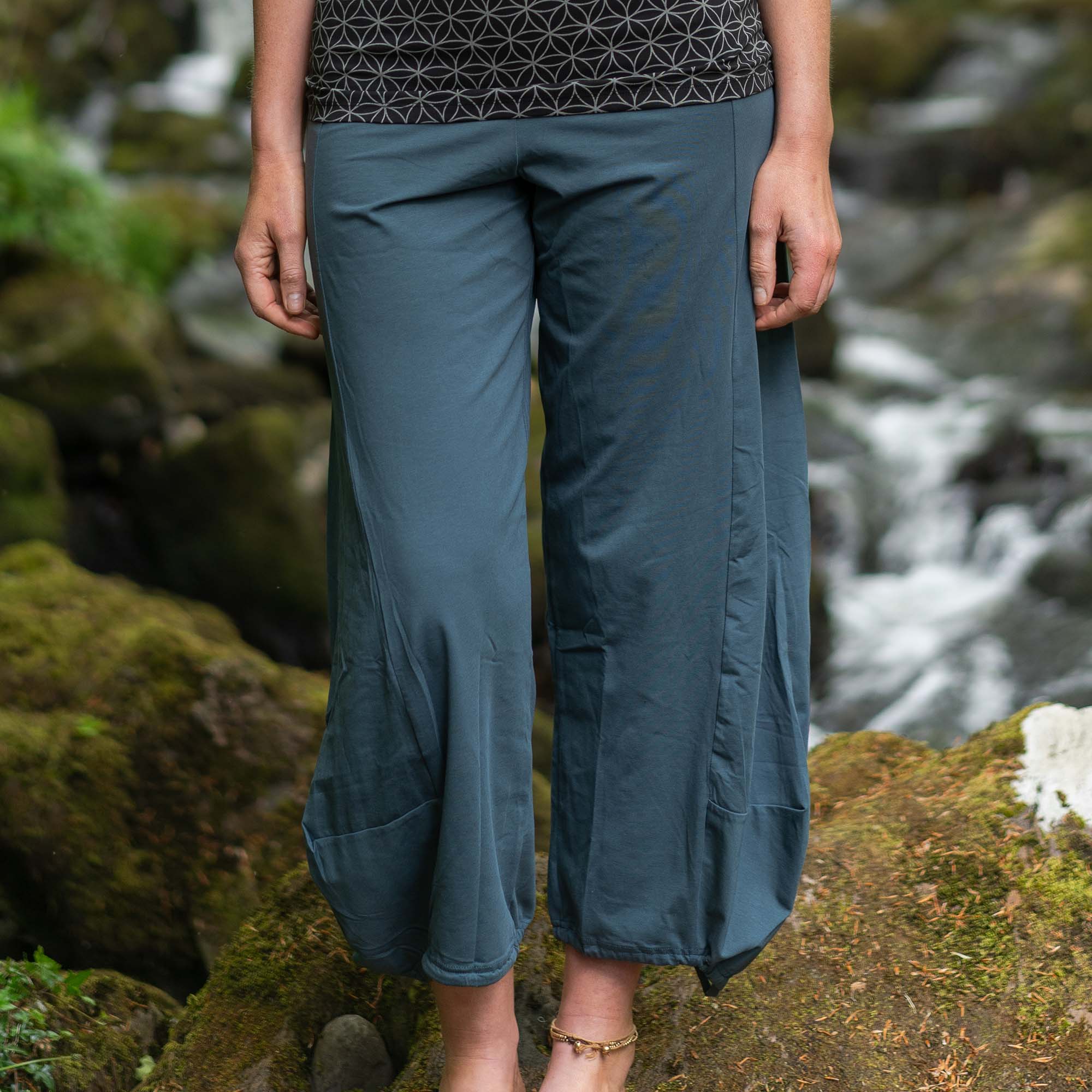 Ekyog Organic Cotton Yoga Pants Printed High Waist Terre – Scentle