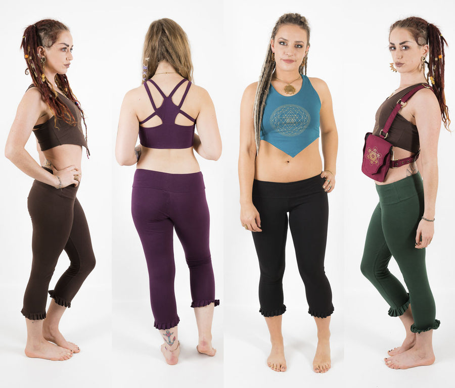 Bloomer Yoga Tights - Ekeko Crafts