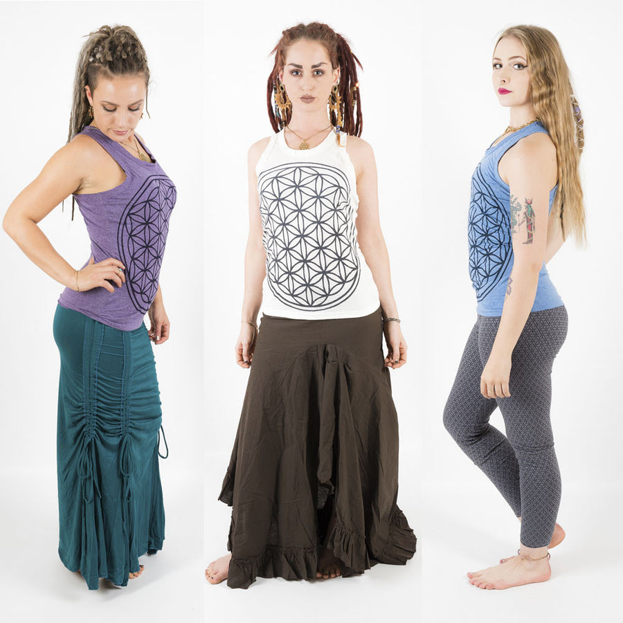 Flower of Life Tank Top - Ekeko Crafts