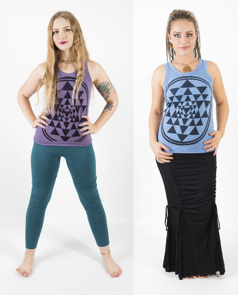 Sri Yantra Tank Top - Ekeko Crafts