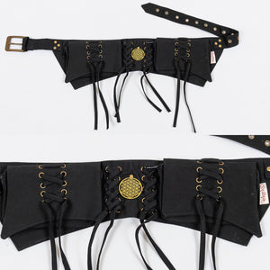 Laced Double Pocket Belt - Ekeko Crafts
